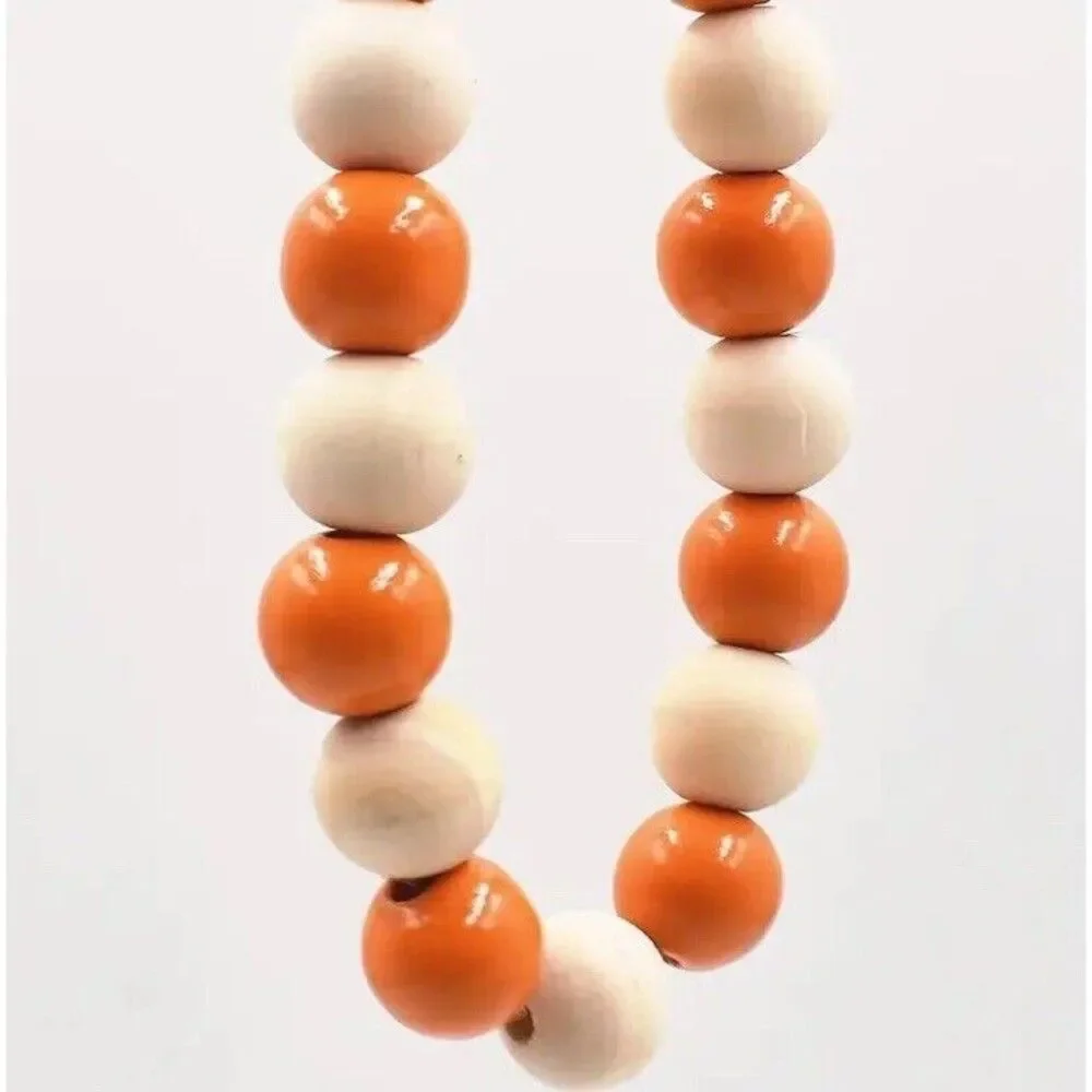 Fall Maple Leaf/Autumn/Halloween/Thanksgiving Bead Garland for Tier Tray Decor